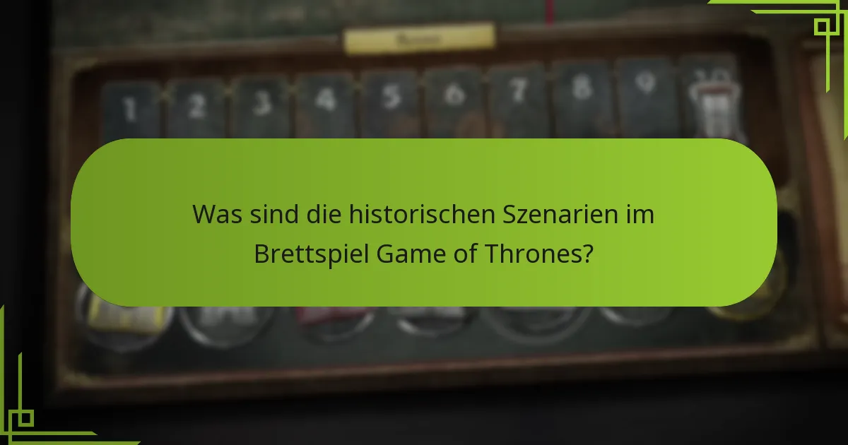 Wie verbessern lore-basierte Regeln das Brettspiel Game of Thrones?