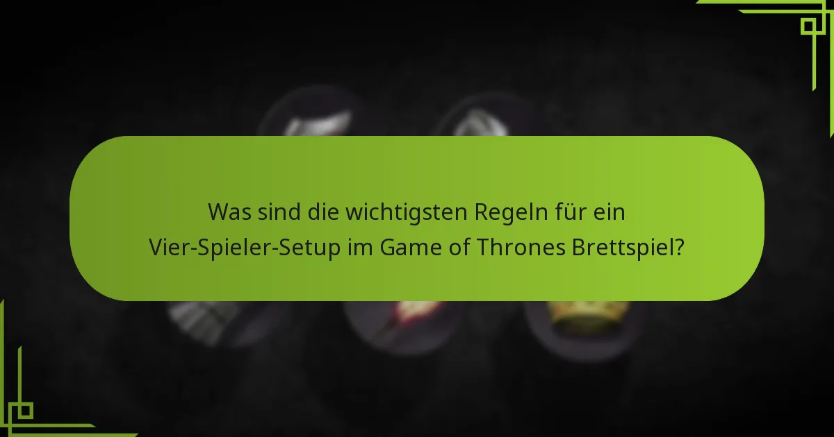 Wie beeinflussen Territoriumsänderungen das Gameplay in einem Vier-Spieler-Szenario?