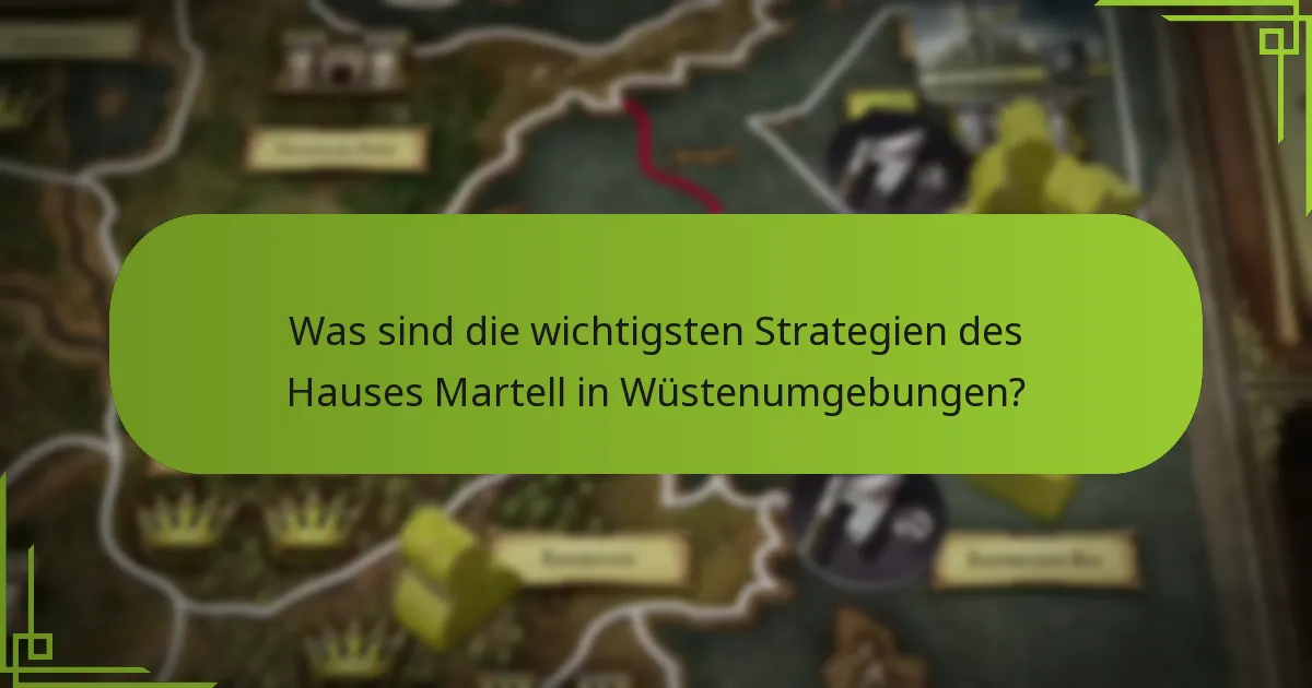 Wie verwaltet das Haus Martell die Ressourcenverweigerung?