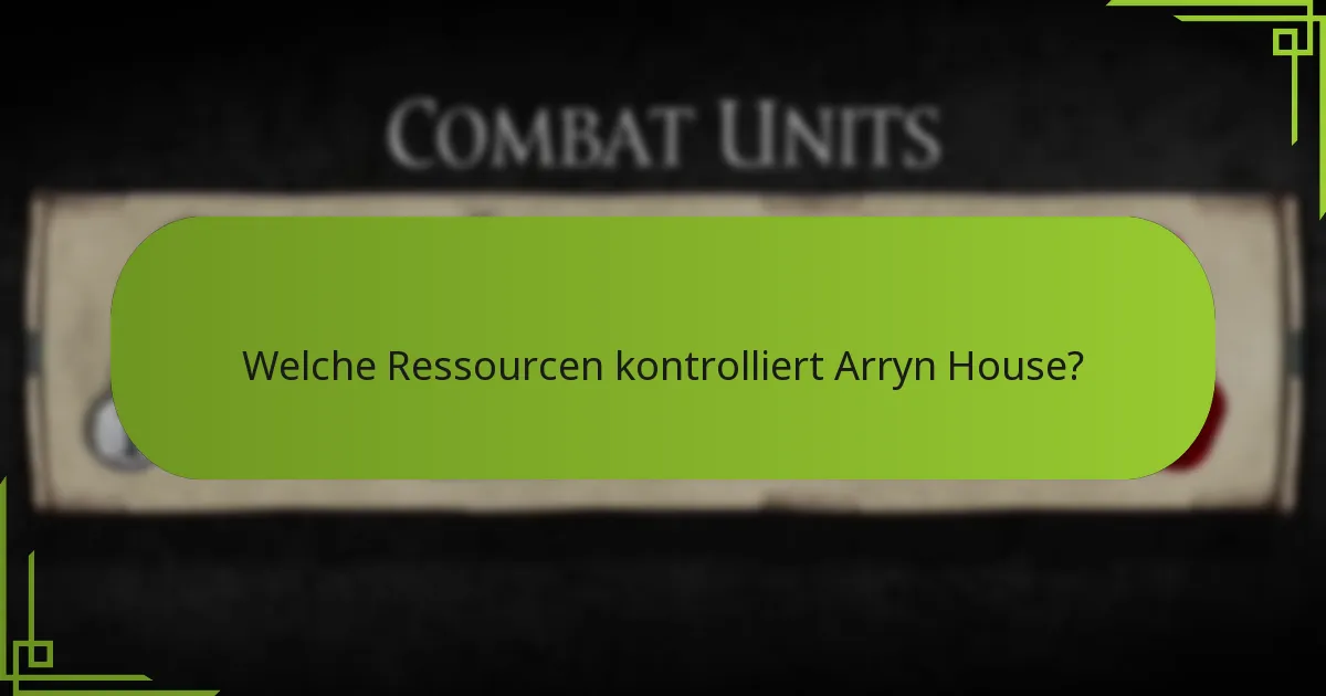 Wie vergleicht sich die Strategie von Arryn House mit anderen Häusern?